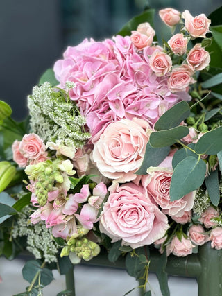 Pretty in Pink - Bouquet, close up