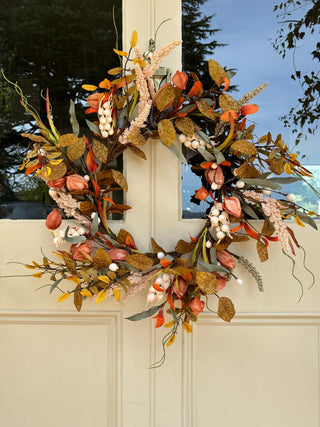 Autumn Leaf Wreath - 50cm