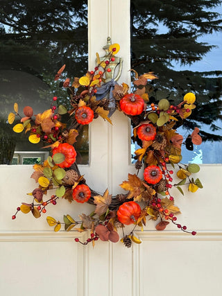 Autumn Pumpkin Wreath- 50cm