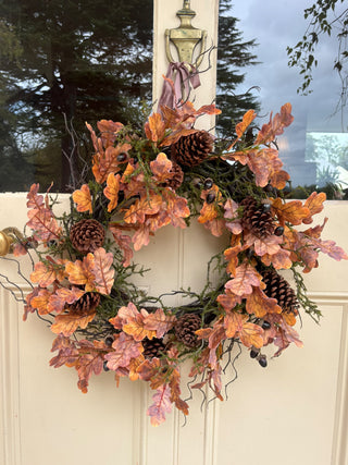 Autumn Oak and Acorn Wreath 60cm