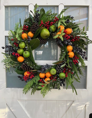 Bountiful Fruit & Berry Wreath 70cm