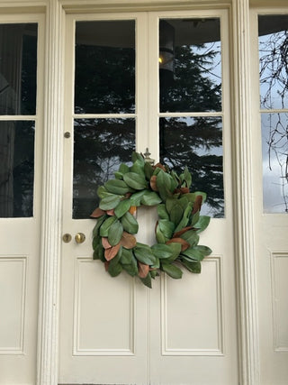 Sumptuous Magnolia Leaf Wreath- 80cm